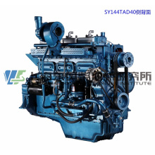6 Cilindro, 227kw, Motor Diesel Shanghai Dongfeng para Grupo Gerador